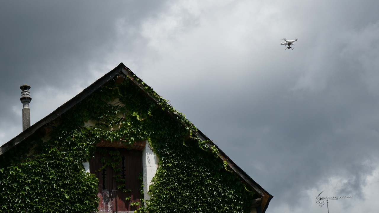 Constat par drone Huissier